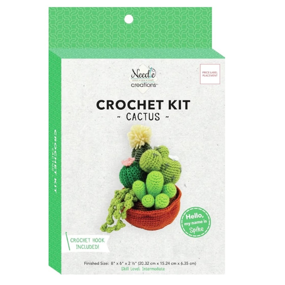Needlework Creations Crochet Kit - Cactus